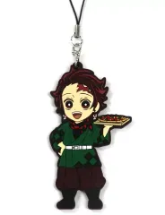 【中古】雑貨 竈門炭治郎 オリジナルラバーストラップ 「鬼滅の刃×ピザーラ」