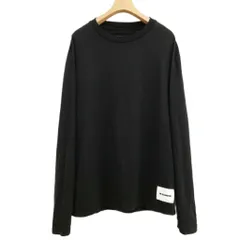 ジルサンダー JIL SANDER 23SS PACK T-SHIRT パック Tシャツ ロングスリーブ ロンT XL ブラックのサムネイル