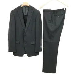レミュー Les Mues シングル 2B スーツ セットアップ ジャケット スラック A7 チャコール