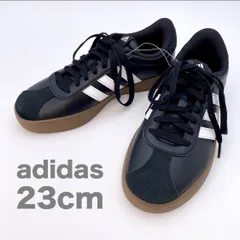 adidas アディダス VL COURT 3.0 W ブラック 23.0cm レディース シューズ