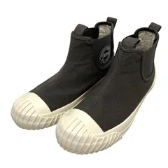 【極美品】コンバース (23.5) サイドゴアブーツ ビッグC ショートブーツ スニーカー ハイカット キャンバス 切り返し 定番デザイン