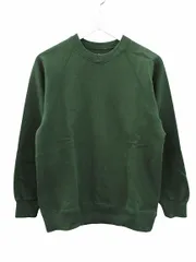 アナトミカ ANATOMICA SWEAT RAGLAN CREW NECK 530-571-04 ラグランスリーブ クルーネック スウェット S 緑 グリーン 長袖 トレーナー トップスのサムネイル