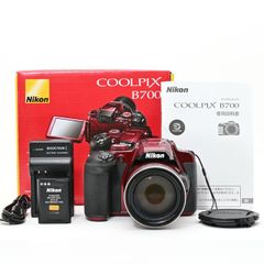 良品＞ Nikon COOLPIX B700 レッド｜光学60倍ズーム・2029万画素