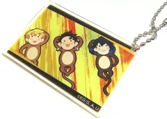 【中古】アクリルスタンド・アクリルパネル 竈門炭治郎＆我妻善逸＆嘴平伊之助(猿) アクリルプレート 「鬼滅の刃 全集中展 -無限列車編・遊郭編-」