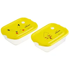 スケーター(Skater) シール容器 500ml 日本製 2個 セット ポケモン ピカチュウ フェイス 25 男の子 女の子 FCN2W-A 1