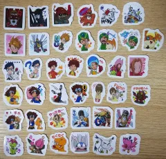 デジタルモンスター アドベンチャー ステッカー シール 出品