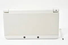 【美品・完動品】New ニンテンドー3DS 本体 ホワイト きせかえプレートで着せ替え自由！コンパクトで持ち運びにも便利 動作OK 初期化済 Nintendo 任天堂