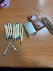 刻印バンブーボールペンセット