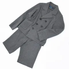 COMME CA DU MODE コムサデモード 子供服 キッズ 男の子 130 フォーマル ダブル ジャケット スーツ 上下セット ハーフパンツ  グレー スウェット 05-20DU01