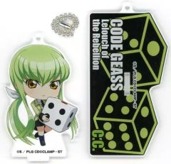 [중고] 잡화 CC 아크릴 열쇠 고리 [WEB 복권 코드 기어스 반역의 루루슈 Dice of Disc Jockey] D상