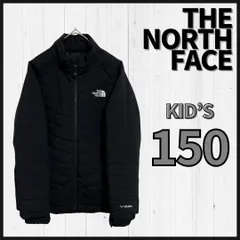 THE NORTH FACE　中綿ジャケット　キッズ150　ブラック　ライトダウンジャケット　ブイモーション　アウター