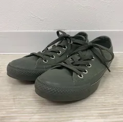良品 CONVERSE ALLSTAR OX Low Cut Sneaker コンバース オールスター ローカット スニーカー SIZE 22.5cm カーキ 系 612