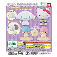 WJ151カプキャラ サンリオキャラクターズ2 ［全4種セット(フルコンプ)］   4549660294276
