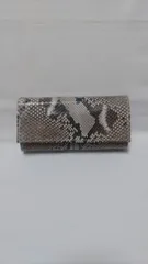 ダイヤモンド•パイソン　長財布　男女兼用
