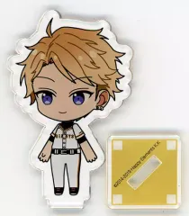 【中古】アクリルスタンド・アクリルパネル 鳴上嵐 「あんさんぶるスターズ!!×GIANTS トレーディングアクリルスタンドA」