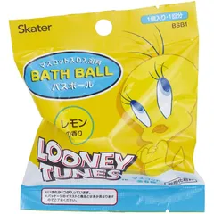 スケーター(Skater) マスコット入り 入浴剤 10個セット バスボール TWEETY バスボム SET1062-A 0