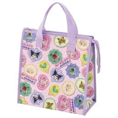スケーター(Skater) ランチバッグ 不織布 保冷 バッグ 26.5×27 サンリオ マイメロディ＆クロミ Netflix柄 女の子 FBC1-A 1