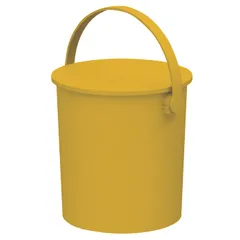 新品 JEJアステージ(JEJ Astage) 座れるバケツ フェルマー 限定カラー イエロー 15L 日本製 インテリア雑貨 おもちゃ収納 アウトドア 耐荷重150kg 幅31×奥行30.5×高さ30.3cm