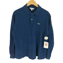 ラコステ LACOSTE CLASSIC FIT 長袖 リブ カラ-ポロシャツ メンズ import：L 