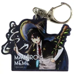 【中古】キーホルダー ましろ爻 ラメアクリルキーホルダー 「バーチャルYouTuber にじさんじ あーるぴーじー×animatecafe」