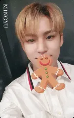 【中古】コレクションカード(男性) SEVENTEEN/MINGYU(ミンギュ)/フォトプロップス持ち/CD「SEVENTEEN 3RD ALBUM ’An Ode’」SEVENTEEN×HMV Xmasキャンペーン特典クリスマススペシャルカード