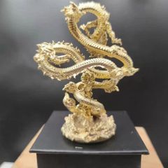 純金アート 空を舞う龍 　プリマアート　プリマゴールド 純金アート 空を舞う龍 プリマアート プリマゴールド - メルカリ