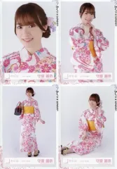 【中古】生写真(乃木坂46) ◇守屋麗奈/櫻坂46ランダム生写真 ＜2021年浴衣衣装＞ 4種コンプリートセット