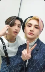 【中古】コレクションカード(男性) Stray Kids/Hyunjin(ヒョンジン)・HAN(ハン)/CD「CIRCUS(FC盤)」抽選イベントB賞特典 オリジナルユニットフォトカード