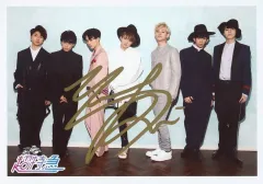 【中古】生写真(男性) ☆超特急/集合(7人)/ユーキ直筆サイン入り・全身/CD「超ネバギバDANCE【SUPER LIMITED EDITION-1】」千葉会場限定特典生写真