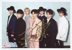 【中古】生写真(男性) ☆超特急/集合(7人)/コーイチ直筆サイン入り・横型・膝上/CD「超ネバギバDANCE【SUPER LIMITED EDITION-1】」静岡会場限定特典生写真