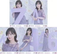 【中古】生写真(乃木坂46) ◇山下美月/「10th anniversary」個別生写真 5種コンプリートセット