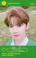 【中古】コレクションカード(男性) CRAVITY/ミニ(Minhee)/「CRAVITY SUMMER PACKAGE “COME TOGETHER”」STARSHIP SQUARE特典フォトカード