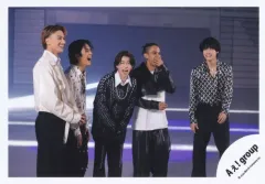 【中古】生写真(STARTO) Aぇ! group/集合(5人)/横型・膝上/シングル「<<A>>BEGINNING」MVオフショット/公式生写真