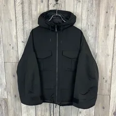 UNIQLO x White Mountaineering  ユニクロ×ホワイトマウンテニアリング 肉厚 パンパン ハイブリッドダウン フーディー フルジップ ダウンジャケット レディース M サイズ