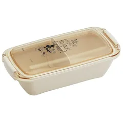 スケーター(Skater) 弁当箱 バイオマス 洗いやすい ランチボックス 530ml ふんわり盛れる ドーム型フタ 食洗機対応 レンジ対応 日本製 ディズニー ミッキーマウス PTLB6B-A 0