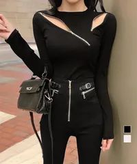 ニットトップス ニットセーター 春秋冬