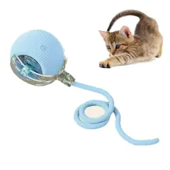 猫 おもちゃ 自動 猫 ボール USB充電式 LEDライト搭載 光る光る 360°自動回転 3モード搭載 電動おもちゃ 球体自動猫じゃらし ペットおもちゃ 猫 玩具 電気自動ボールおもちゃ 一人遊び お留守番に ストレス解消 発散 運動不足解消 狩猟本能刺…