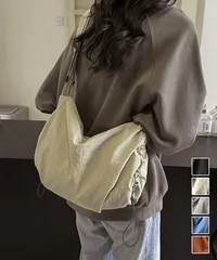 ドローストリングショルダーバッグ