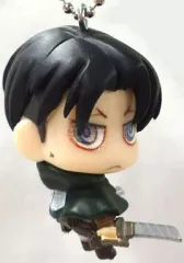 【中古】キーホルダー・マスコット(キャラクター) リヴァイ 「進撃の巨人 ちみキャラマスコット」