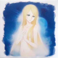 [중고] 원화 일러스트 보드 이치 반 쿠지 V 프리미엄 우주 전함 야마토 2202 사랑의 전사들 B상 빅 캔버스 보드 테레사