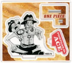 【中古】アクリルスタンド・アクリルパネル ポートガス・D・エース(食べ寝る) 「ワンピース アクリルフィギュアコレクション“HEROES” ポートガス・D・エース Vol.1」