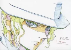 【中古】原画イラストボード 鬼滅の刃 Blu-ray/DVD 3巻 ufotable購入特典 複製原画 鬼舞辻??無惨