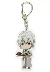 【中古】キーホルダー・マスコット(キャラクター) 鶴丸国永 「刀剣乱舞-ONLINE-×アニメガカフェ アクリルキーホルダー 第2弾」