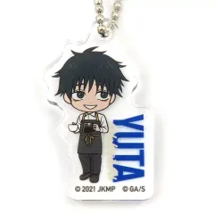 【中古】キーホルダー 乙骨憂太 「呪術廻戦カフェ2024 劇場版 呪術廻戦 0 ミニキャラアクリルキーホルダー」