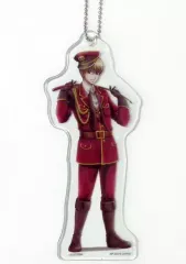 【中古】キーホルダー・マスコット(キャラクター) 沖田総悟 ドS検定ビッグクリアキーホルダー～どうでもいい事に限ってなかなか忘れない～ 「銀魂」 キャラコミュヒロバ限定