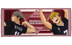 [중고] 수건·수건 미야유 & 미야지(이나리자키 고등학교) 페이스타올 [하이큐!! 애니메이션 10th Anniversary POP UP SHOP in 마루이]