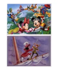 【中古】原画イラストボード 読売新聞 2022年 額絵シリーズ ディズニーキャラクターアートコレクション第7集