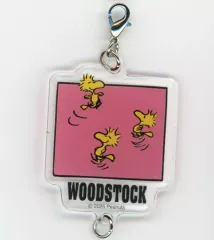 【中古】キーホルダー ウッドストック 「PEANUTS(SNOOPY) 75周年 つながるアクリルチャーム」