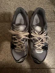 アシックス ランニングシューズ グレー/シルバー ゲル カヤノ14 280