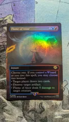 MTG　アノールの焔　ボーダーレス　foil　英語